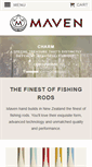 Mobile Screenshot of mavenfishing.com